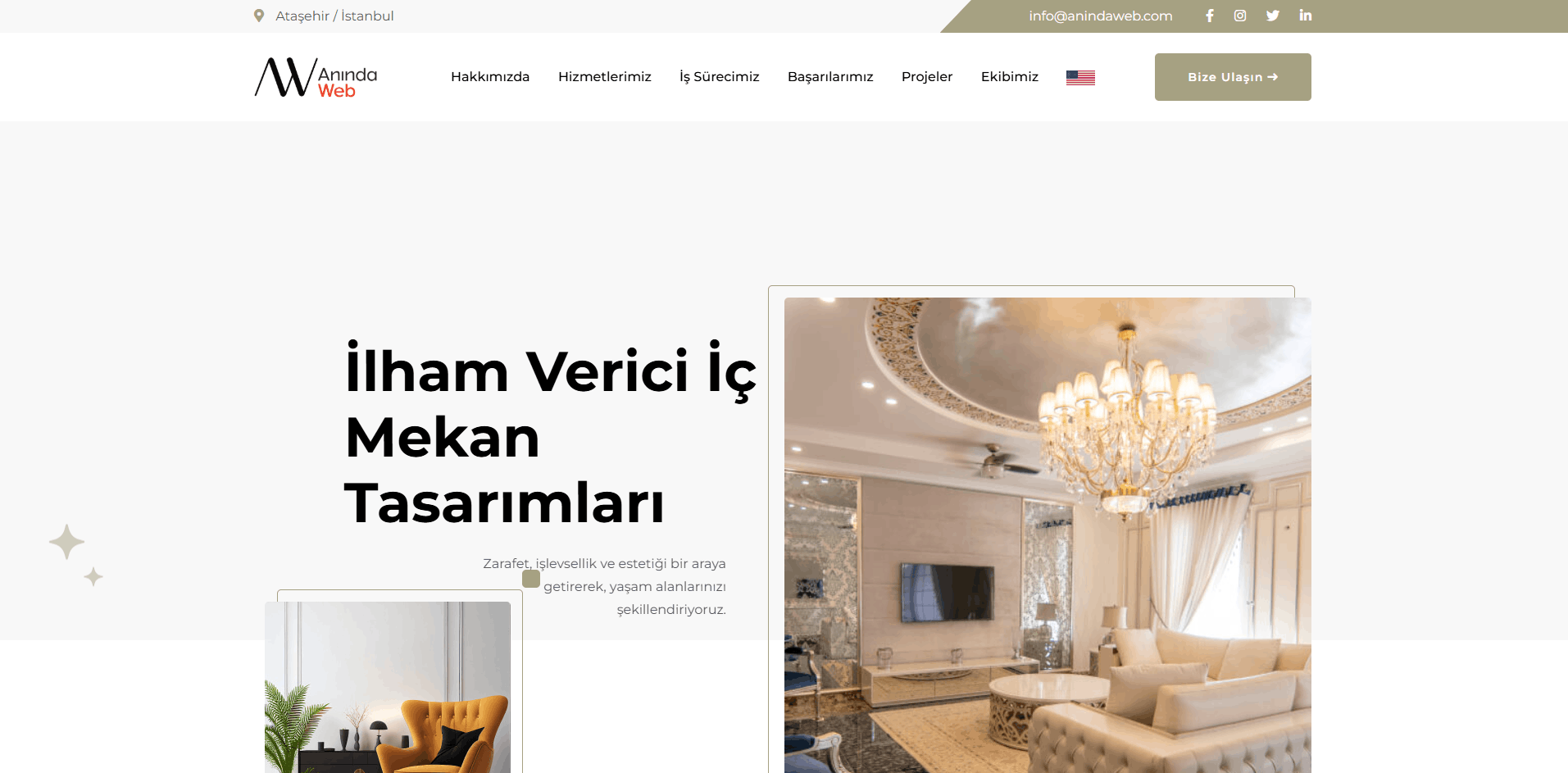 Mimarlık (Onepage) Template