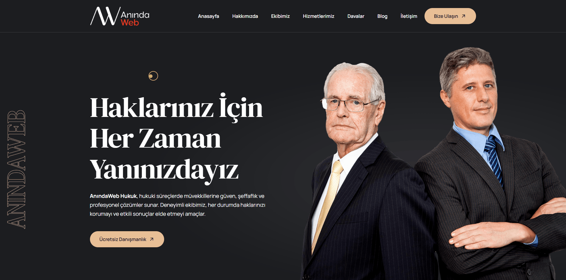 Hukuk Sitesi Template
